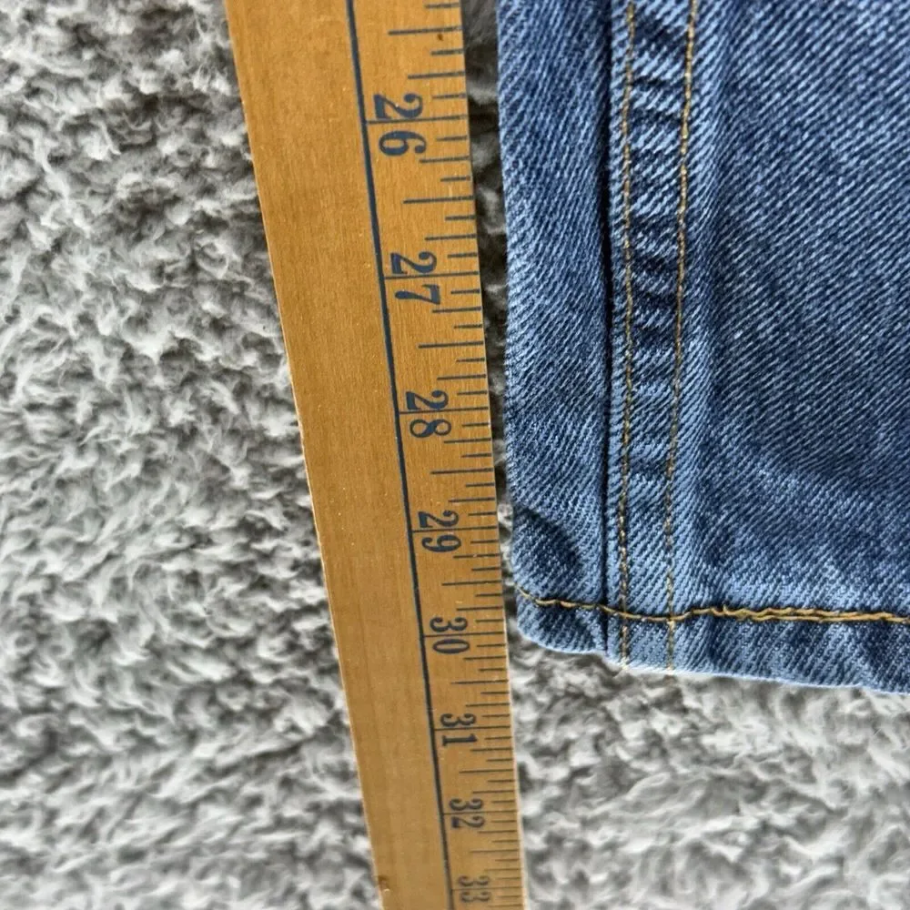 VTG Levis 505 Jeans Mens 34x32 (34x30) Straight Regular Medium Wash USA 90s‎ Y2K